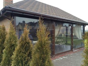 Прозрачные шторы ПВХ, прозрачные тентовые шторы, изготовления прозрачных штор пвх